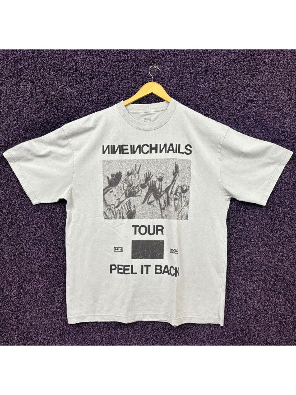 Nine Inch Nails Peel It Back Tour T-Shirt Size XXL